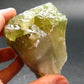Green Brownish Calcite Crystal from Mexico - 190.15 Grams - 2.9"