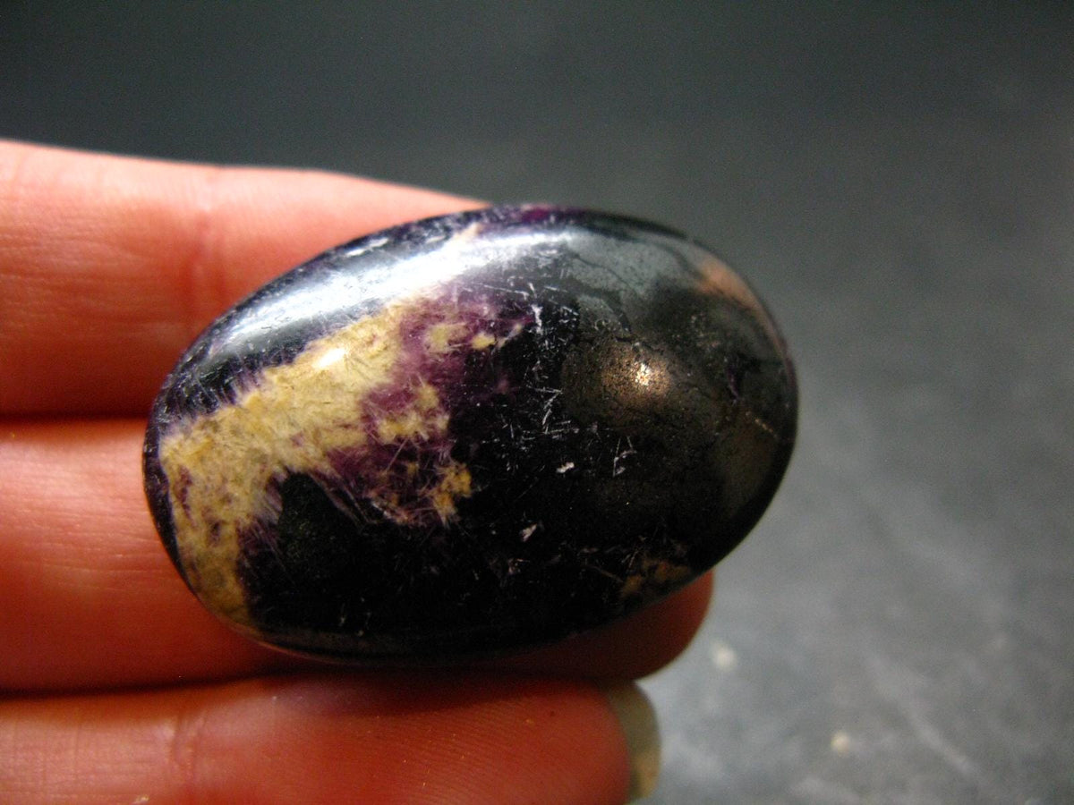 Very Rare Kammererite Chrome Clinochlore Cabochon from Turkey - 1.3" - 7.55 Grams