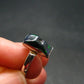 Rare Black Opal Sterling Silver Ring From Australia - Size 7