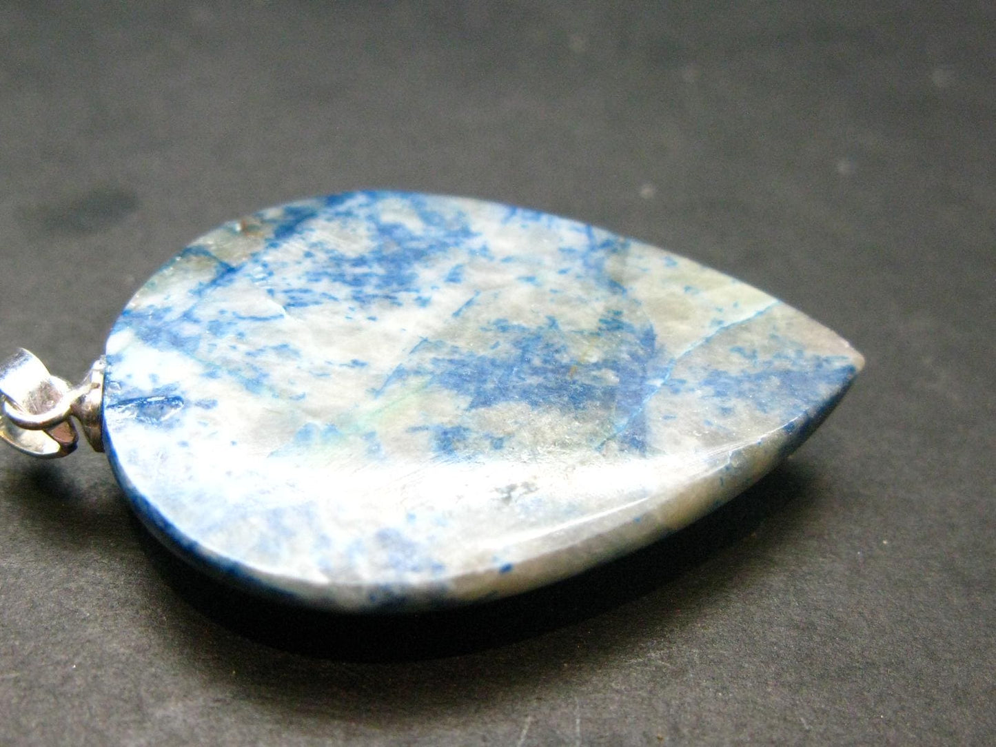 Shattuckite Silver Pendant from Namibia - 1.5" - 5.96 Grams