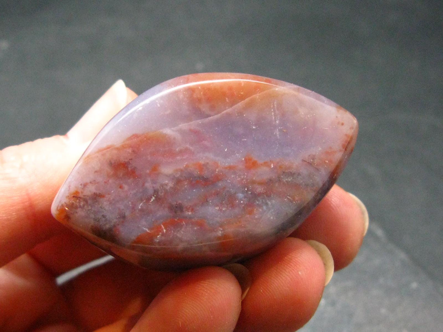 Perfect! 1.7" Agate Shiva Eye from India - 57.71 Grams
