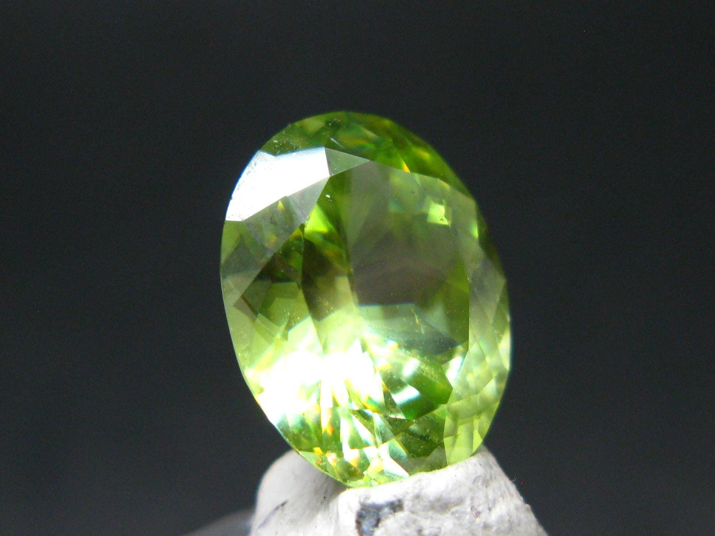 Rare Titanite Sphene Gem Cut Stone From Zimbabwe - 4.49 Carats