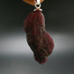Ruby Silver Pendant from India - 1.2" - 4.84 Grams
