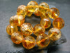 Citrine Genuine Bracelet ~ 7 Inches ~ 10mm Facetted Beads