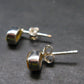 Sphalerite Stud Earrings Sterling Silver From Spain - 1.45 Grams