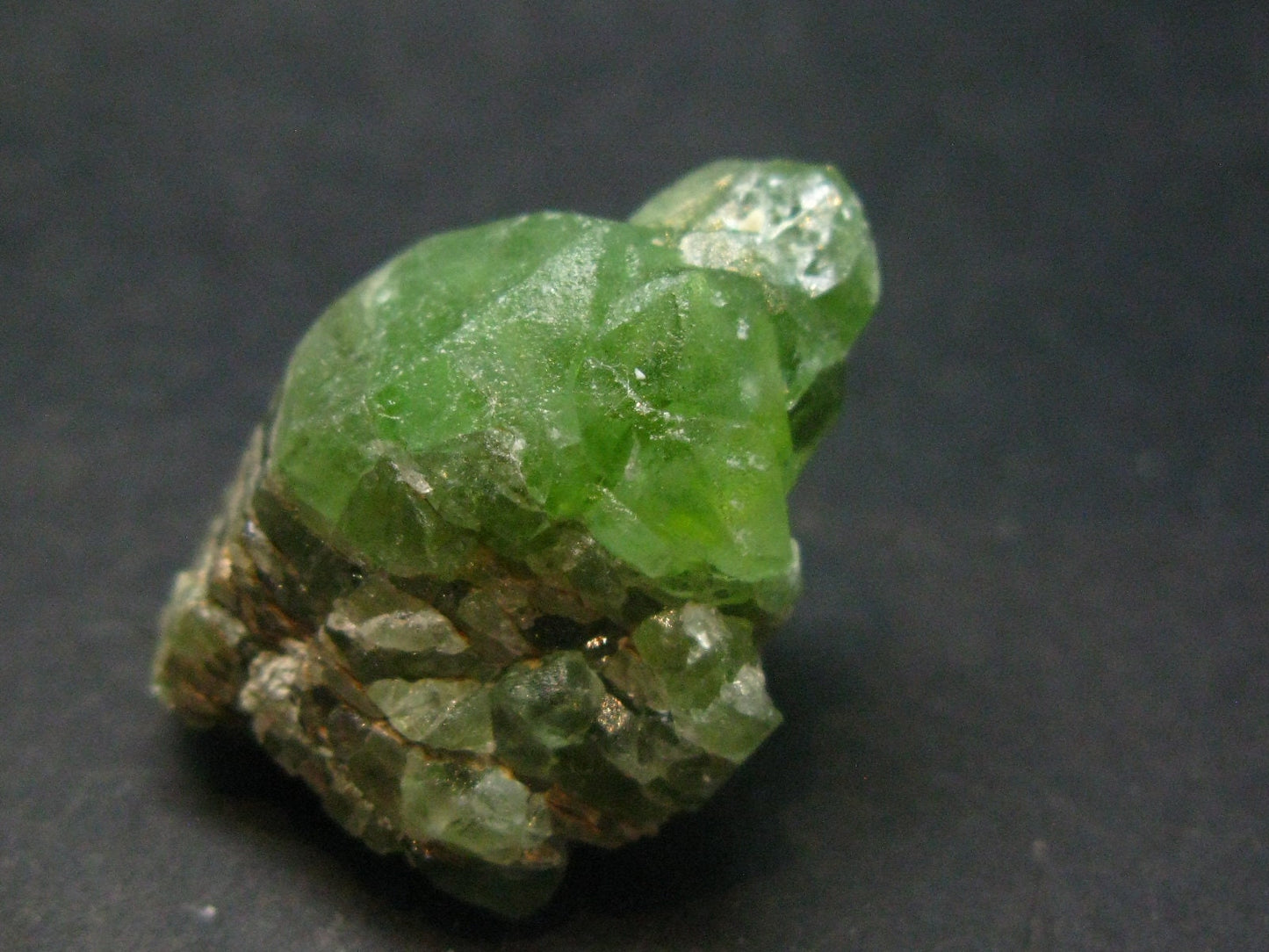 Rare 71.20 Carat Gem Peridot Olivine Cluster from Pakistan - 1.1"
