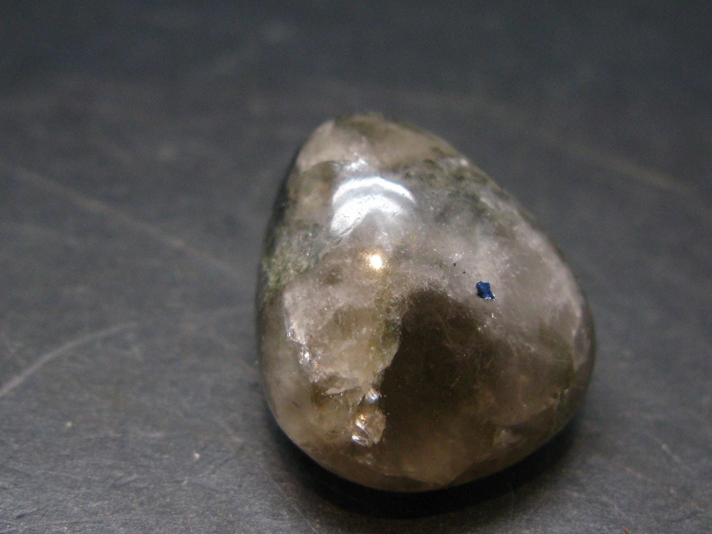 Gem Phenakite Phenacite Tumbled Stone From Russia - 47.75 Carats - 0.9"