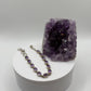 Amethyst Bracelet – Oval Faceted Gemstones – Elegant Crystal Jewelry - 13.99 Grams
