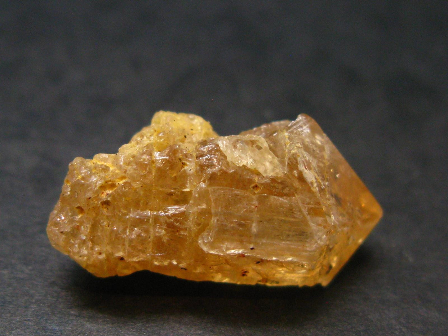 Imperial Topaz Crystal From Brazil - 0.8" - 3.59 Grams