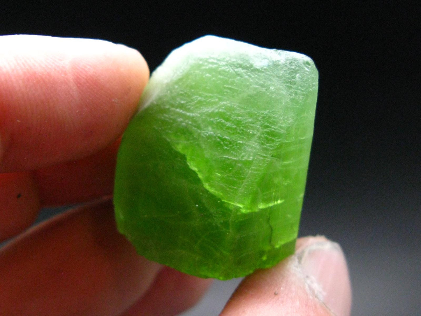 Huge 387 Carat Gem Peridot Olivine Cluster from Pakistan - 1.3"