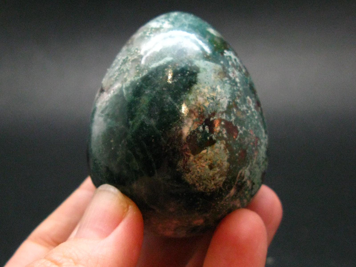 Unique Heulandite Egg From India - 2.1" - 107.63 Grams