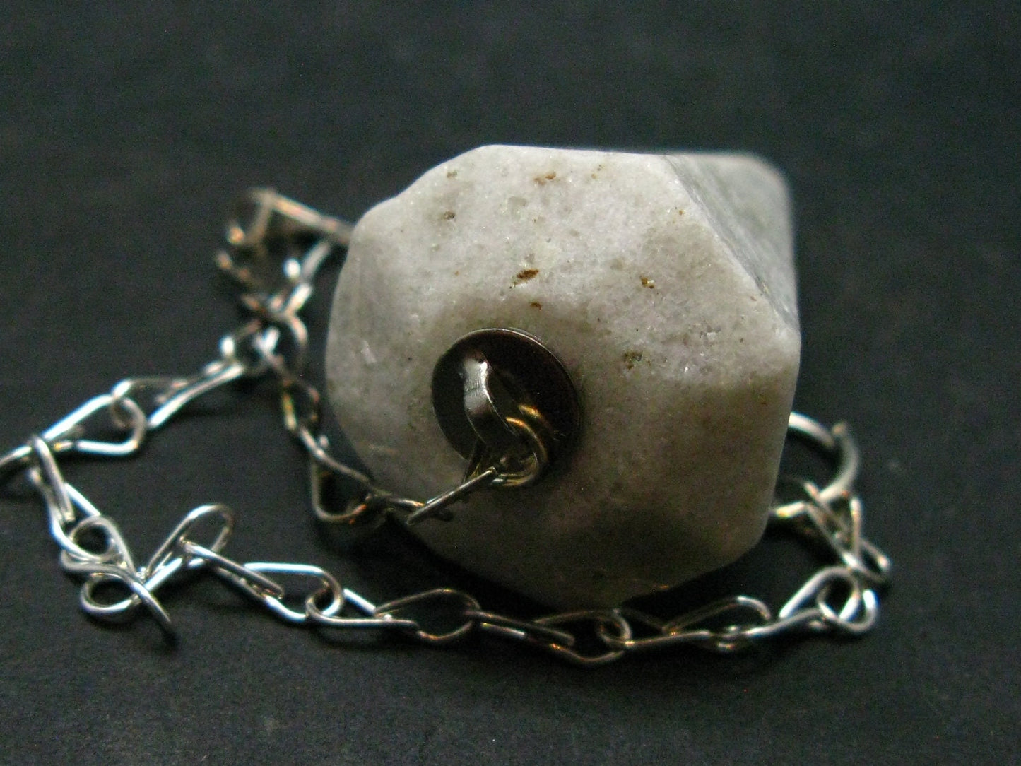 Nice Golden Amblygonite Pendulum from Brazil - 12 Grams