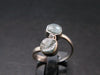 Blue Zircon Ring 925 Silver from Cambodia - Size 5