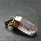 Vera Cruz Amethyst Silver Pendant From Mexico - 0.9" - 1.92 Grams