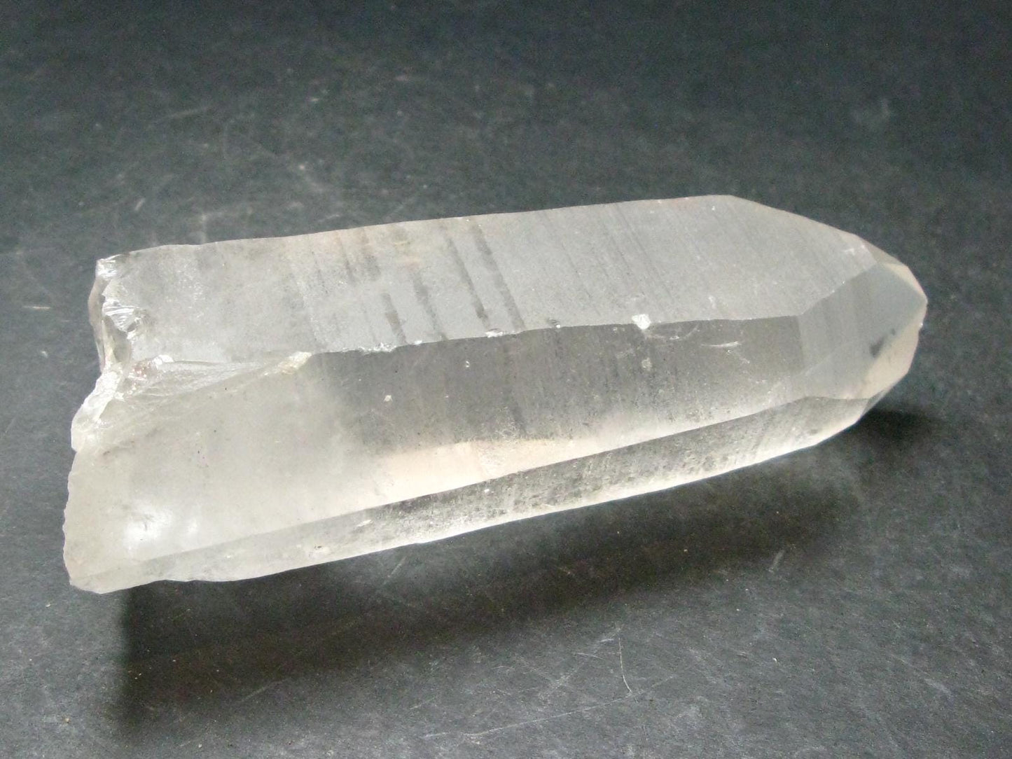 Record Keeper Lemurian Seed Quartz Crystal From Brazil - 4.3"