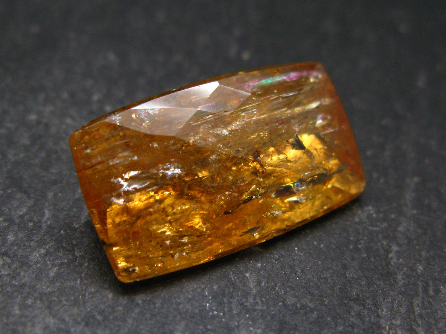 Gem Imperial Topaz Cut Stone From Brazil - 29.74 Carats