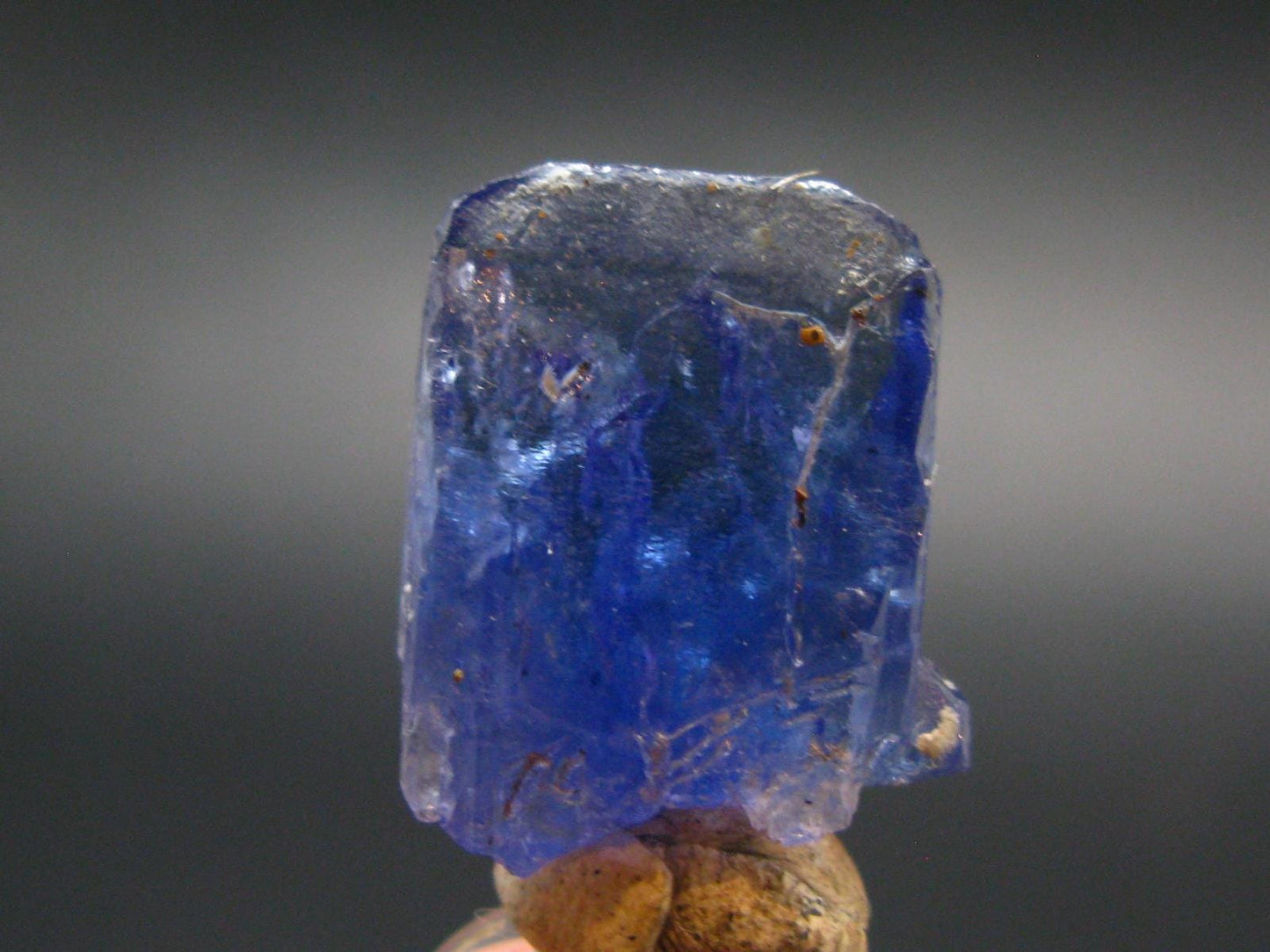 Fine Gem Tanzanite Zoisite Crystal From Tanzania - 21.75 Carats - 0.8"