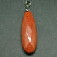 Reddish Brown Goldstone Pendant - 1.9"