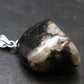 Phenakite Phenacite Tumbled Silver Pendant from Russia - 1.1" - 6.11 Grams