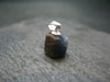 Blue Sapphire Corundum Crystal Silver Pendant From Sri Lanka - 0.7" - 2.15 Grams