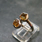 Citrine Sterling Silver Ring - Size 7 - 2.12 Grams