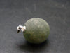 Complete Prehnite Sterling Silver Pendant from Mali - 0.8" - 4.53 Grams