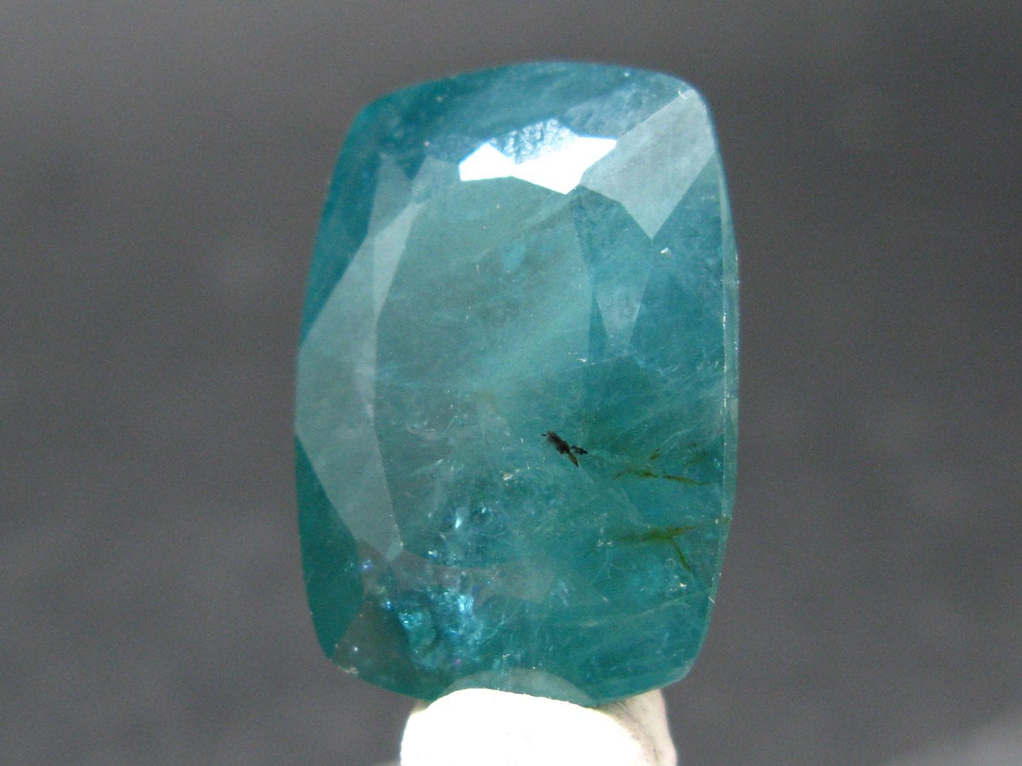 Extremely Rare Grandidierite Cut Stone From Madagascar - 27.25 Carats