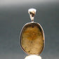 Phenakite Phenacite Crystal Silver Pendant From Brazil - 1.1" - 3.18 Grams