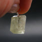 Nice Terminated Danburite Crystal Silver Pendant from Russia - 0.8" - 3.81 Grams