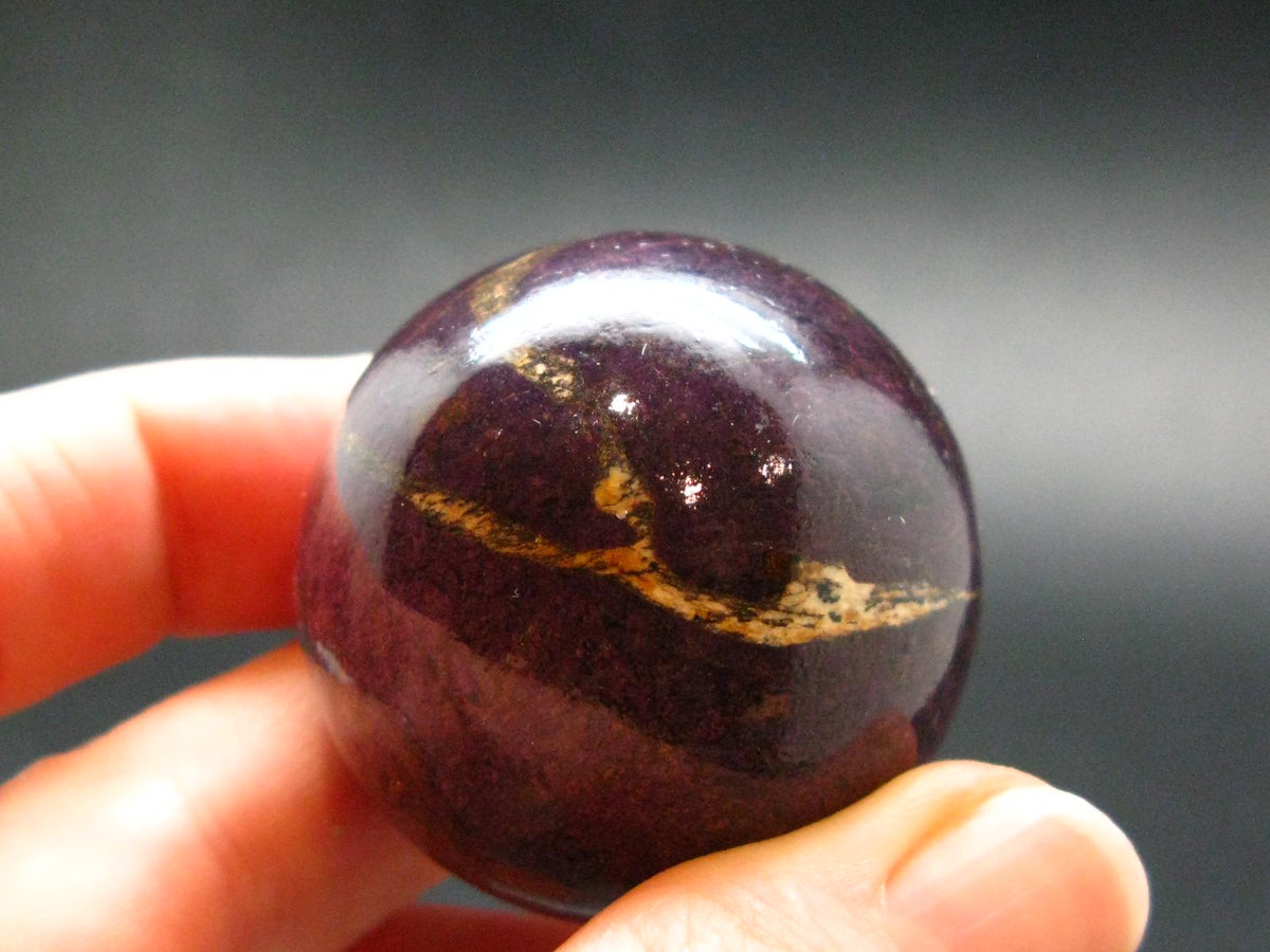 Purple Purpurite Sphere From Namibia - 1.4"