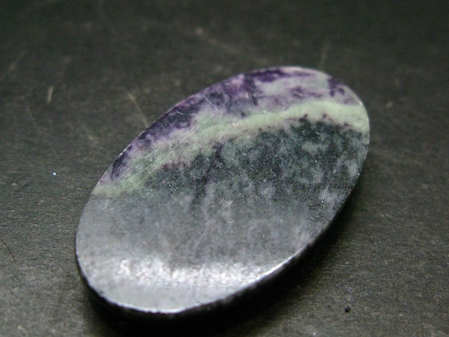 Very Rare Kammererite Chrome Clinochlore Cabochon from Turkey - 1.6" - 10.38 Grams