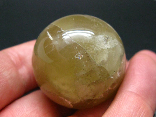 Rare Golden Scapolite Sphere Ball from Afghanitan - 1.5"