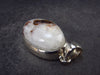 Very Rare SS Cryolite Pendant From Greenland - 1.4" - 9.7 Grams