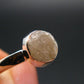 Very Rare White Cryolite 925 Silver Ring from Greenland - Size 7 - 1.93 Grams