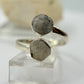Natural Phenakite (Phenacite) Crystal Ring in Sterling Silver - Size 7