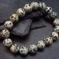 Dalmation Jasper Genuine Bracelet ~ 7 Inches ~ 10mm Round Beads