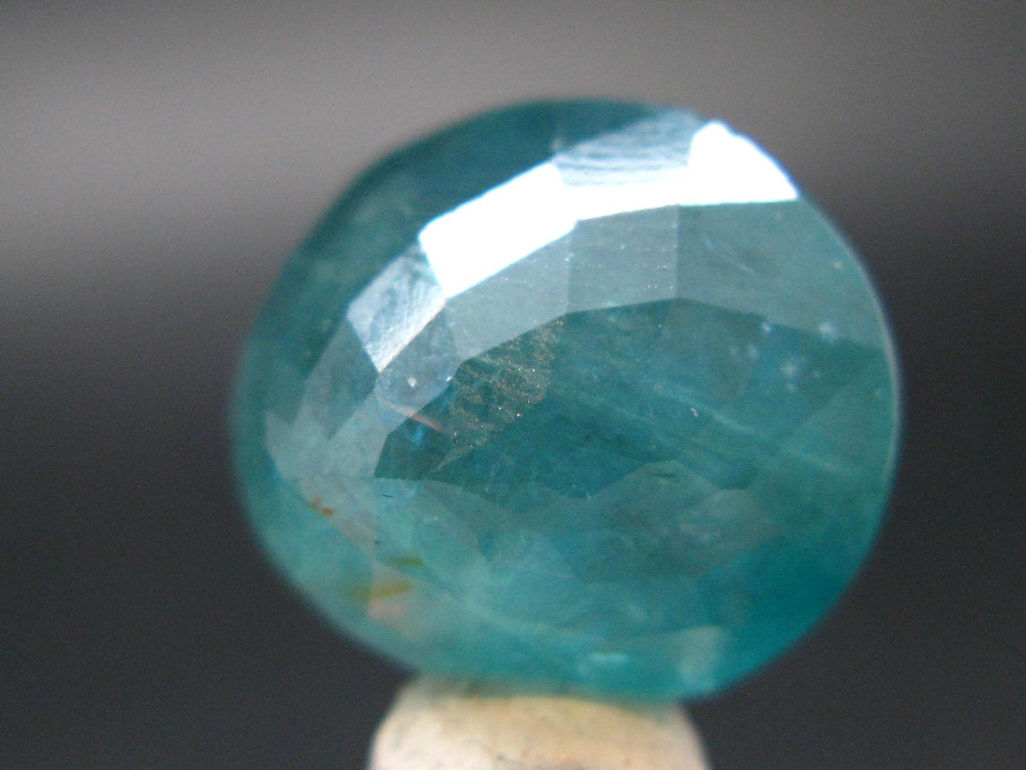 Extremely Rare Grandidierite Cut Stone From Madagascar - 17.36 Carats