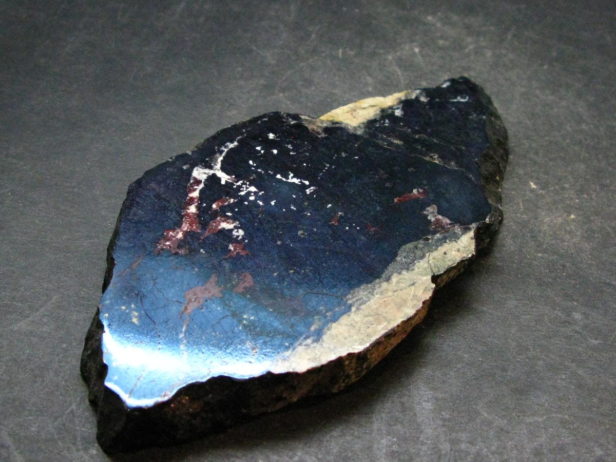Covelite Covellite Slab From Peru - 4.4" - 145.82 Grams