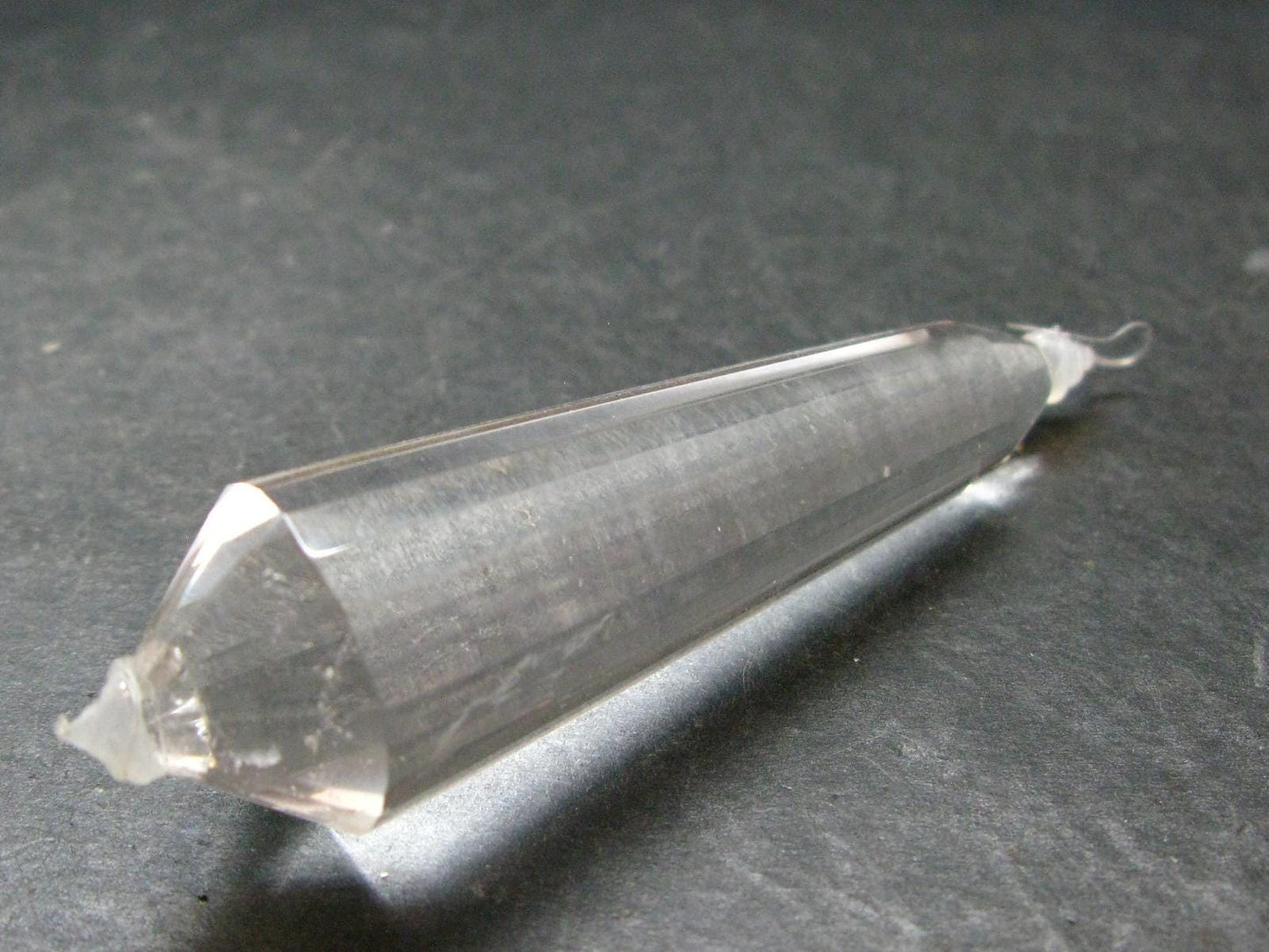 Perfect Quartz Vogel Crystal Healing Wand - 2.8" - 29.38 Grams