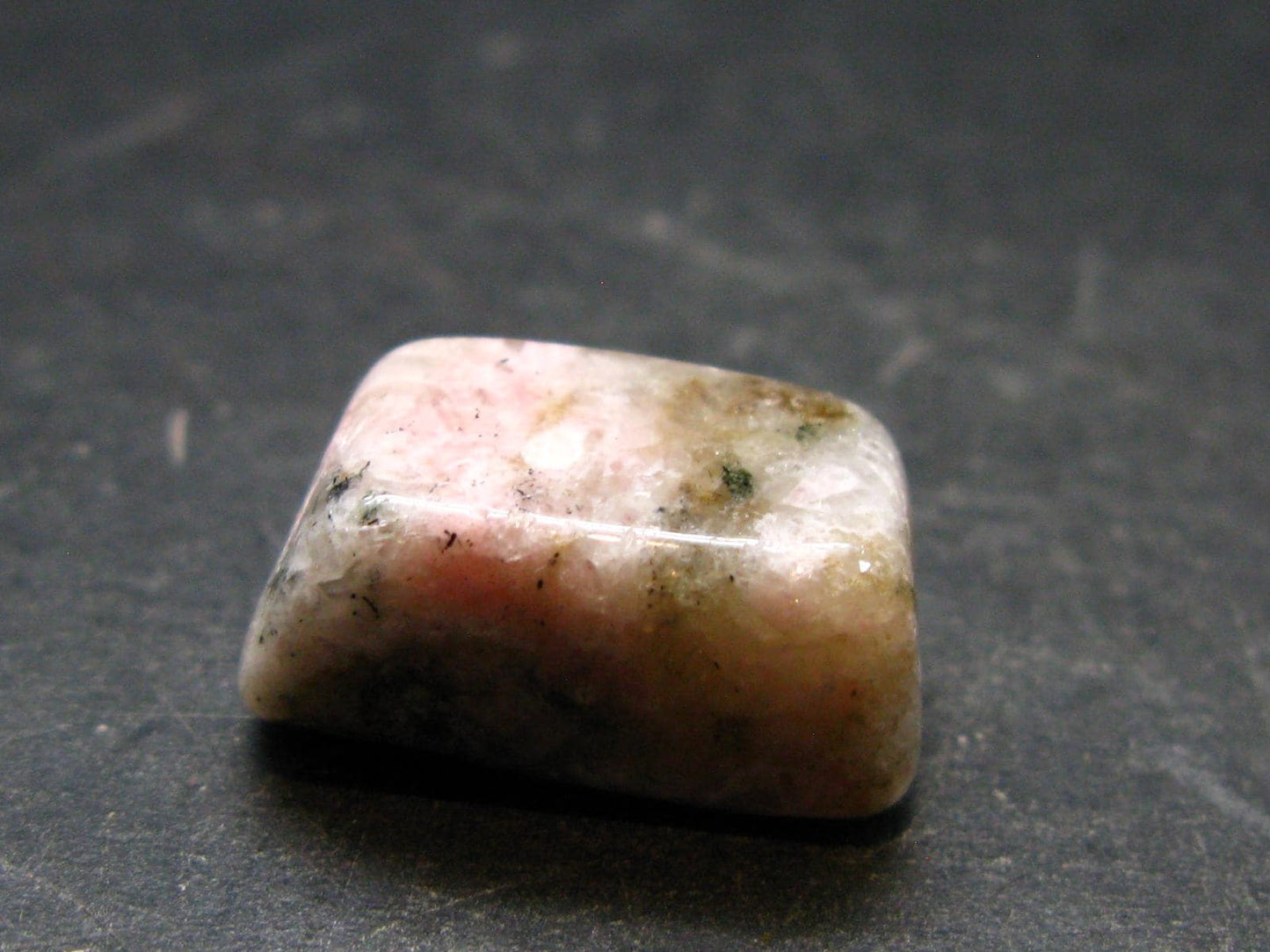 Rare Pink Tugtupite Tumbled Piece From Greenland - 28.50 Carats - 0.8"