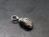 Rare Painite Crystal Silver Pendant From Myanmar - 0.6" - 4.05 Carats