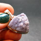 Purple Grape Agate Cluster Silver Pendant From Indonesia - 1.2" - 6.92 Grams