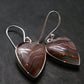 Laguna Lace Agate 925 Silver Earrings - 5.65 Grams