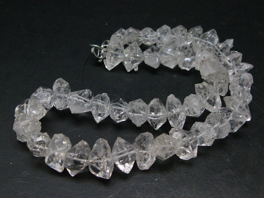 Herkimer Diamond Quartz Necklace From USA - 17"