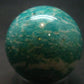 Rich Green Amazonite Sphere Ball From Madagascar - 1.7"