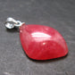 Rhodochrosite Sterling Silver Pendant From Alma Colorado - 1.1" - 3.86 Grams