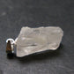 Clear Petalite Crystal Silver Pendant from Brazil - 1.0" - 2.14 Grams