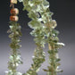 Moldavite Necklace Faceted Beads From Czech Republic - 19" - 8.73 Grams