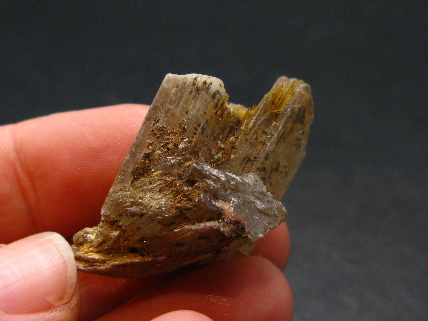 Gem Color Change Diaspore Crystal From Turkey - 1.3" - 9.41 Grams