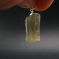 Nice Terminated Danburite Crystal Silver Pendant from Russia - 0.9" - 2.97 Grams